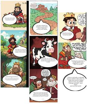 Read The King Who Wore Shoes  1 Page 1 in English
