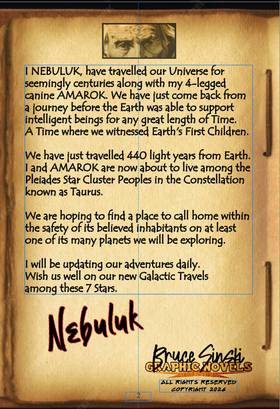 Read Galactic Travels of Nebuluk and Amarok Book Two  1 Page 2 in English