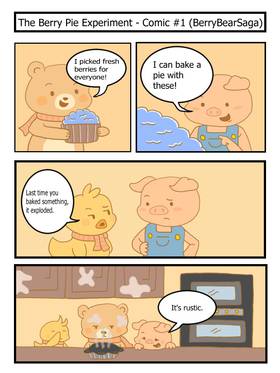 Read Berry Bear Comics  1 Page 1 in English