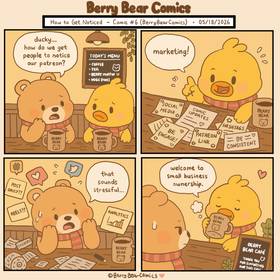 Read Berry Bear Comics  6 Page 1 in English