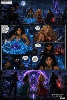Read NIGHTFALL ALLIANCE  1 Page 8 in English