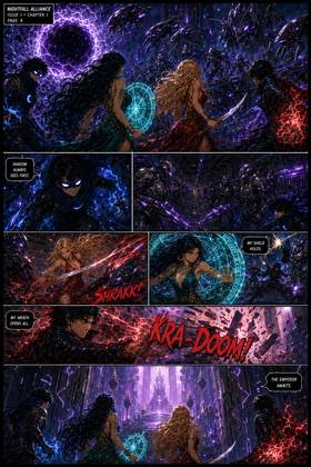 Read NIGHTFALL ALLIANCE  1 Page 9 in English