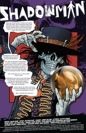 Read Shadowman (2021)  3 Page 2 in English
