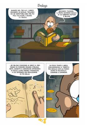 Read Le avventure di Ducezio nella Terra di Sicilia   1 Page 3 in Italian