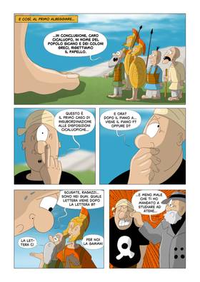 Read Le avventure di Ducezio nella Terra di Sicilia   1 Page 6 in Italian