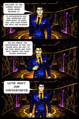 Read The Cosmic Reality Game Show  1 Page 3 in English