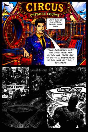Read The Cosmic Reality Game Show  6 Page 3 in English