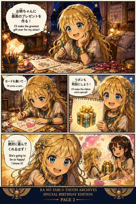 Read RA NO TABI: Nephthys' Gift to Isis (Special Birthday Edition)  1 Page 3 in English