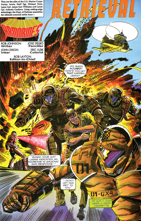 Read Armorines (1994)  8 Page 4 in English