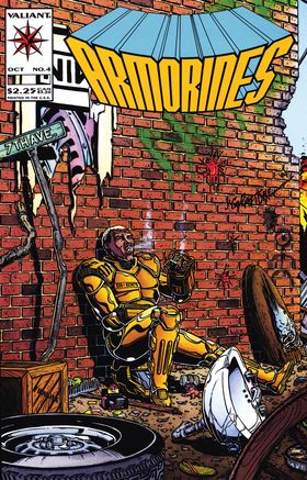 Read Armorines (1994)  4 Page 1 in English