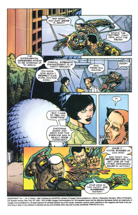 Read Armorines (1994)  4 Page 3 in English