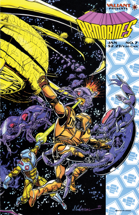 Read Armorines (1994)  7 Page 1 in English