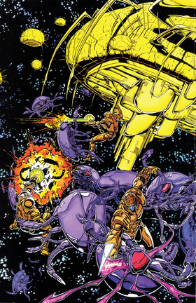 Read Armorines (1994)  7 Page 2 in English