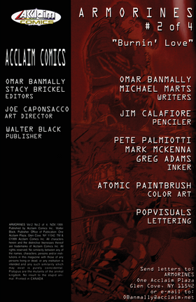 Read Armorines (1999)  2 Page 2 in English