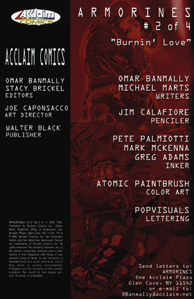 Read Armorines (1999)  2 Page 2 in English