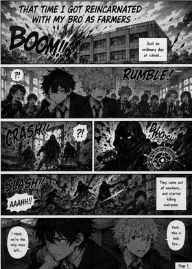 Read That Time I Got Reincarnated With My Bro as Farmers  1 Page 1 in English