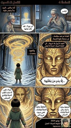 Read The Golden Spindle  2 Page 4 in Arabic