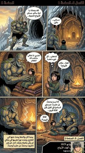 Read The Golden Spindle  4 Page 2 in Arabic