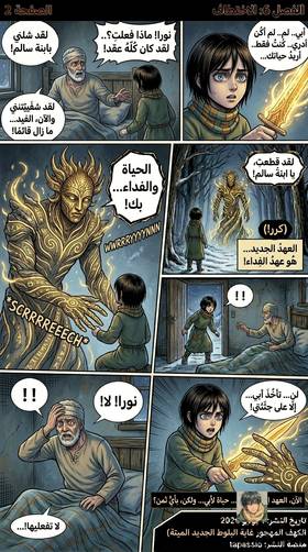 Read The Golden Spindle  5 Page 2 in Arabic