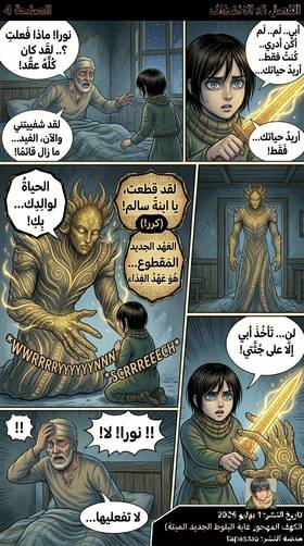 Read The Golden Spindle  5 Page 4 in Arabic