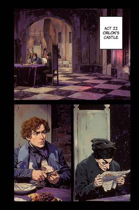 Read NOSFERATU. A Graphic Novel.  2 Page 1 in English