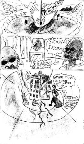 Read Doctor who a extnção Skorm.  a íra do senhor do tempo (Fan Fic)  2 Page 9 in Brazilian Portuguese