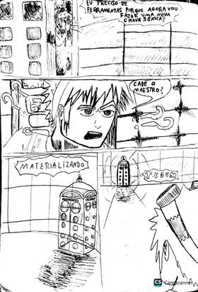 Read Doctor who a extnção Skorm.  a íra do senhor do tempo (Fan Fic)  1 Page 9 in Brazilian Portuguese