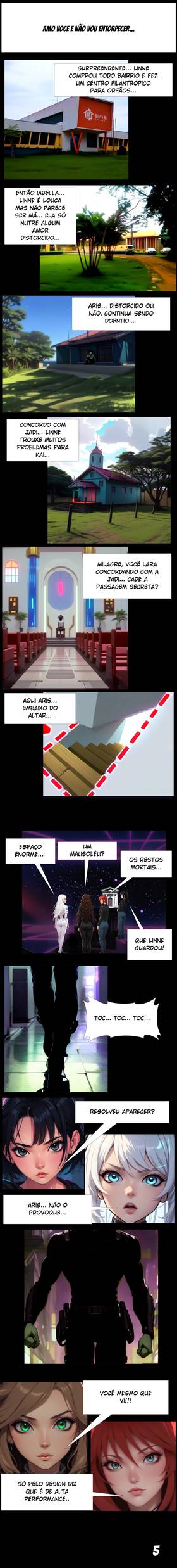 Read IABELLA 2 SOBRENATURAL  9 Page 5 in Portugese