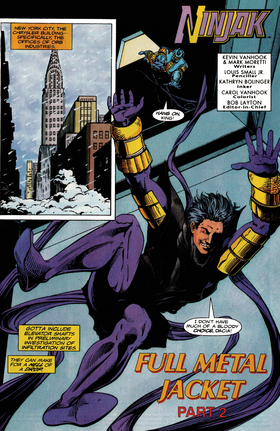 Read Ninjak (1994)  6 Page 3 in English