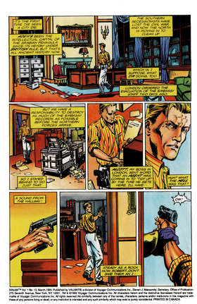 Read Ninjak (1994)  13 Page 3 in English