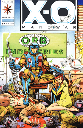 Read X-O Manowar (1992)  2 Page 1 in English