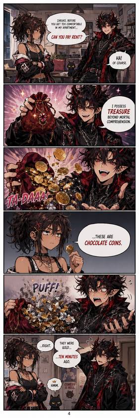Read DEMON ROOMMATE WANTED  1 Page 5 in English