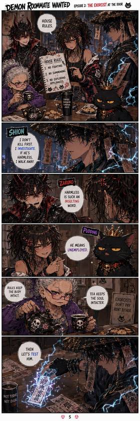 Read DEMON ROOMMATE WANTED  2 Page 6 in English