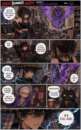 Read DEMON ROOMMATE WANTED  3 Page 2 in English