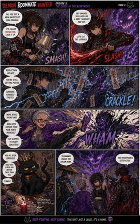 Read DEMON ROOMMATE WANTED  3 Page 5 in English
