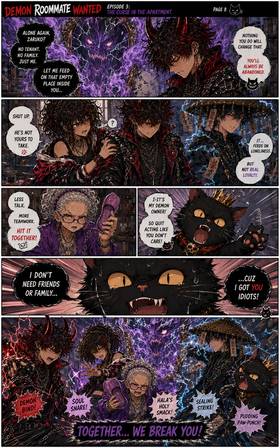 Read DEMON ROOMMATE WANTED  3 Page 9 in English