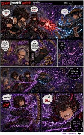 Read DEMON ROOMMATE WANTED  3 Page 8 in English