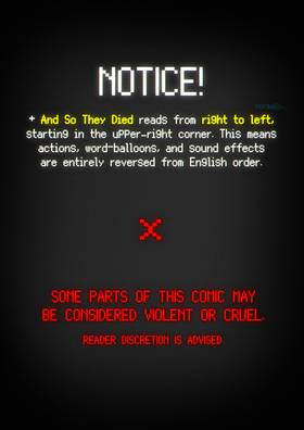 Read And So They Died  1 Page 1 in English