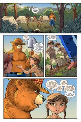 Read Smokey's Junior Rangers  1 Page 6 in English