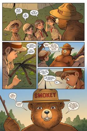 Read Smokey's Junior Rangers  1 Page 8 in English