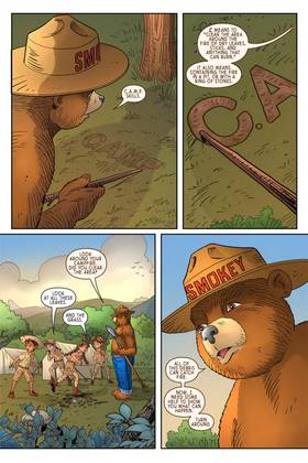 Read Smokey's Junior Rangers  1 Page 9 in English