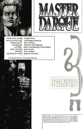Read Master Darque (1998)  1 Page 2 in English