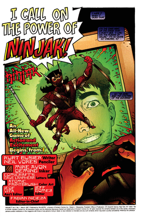 Read Ninjak (1997)  1 Page 2 in English