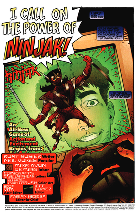 Read Ninjak (1997)  1 Page 2 in English