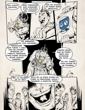 Read La Corona de Cartón  1 Page 4 in Spanish