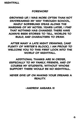 Read Nightfall  1 Page 4 in English