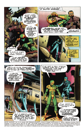 Read Secret Weapons (1993)  16 Page 3 in English