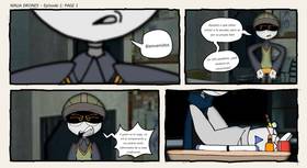 Read Ninja Drones  1 Page 1 in Spanish