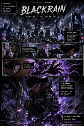 Read BLACKRAIN  1 Page 1 in English