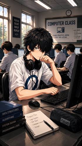 Read My Unexpected Experience In Computer Class  ( Light Novel )  1 Page 2 in English